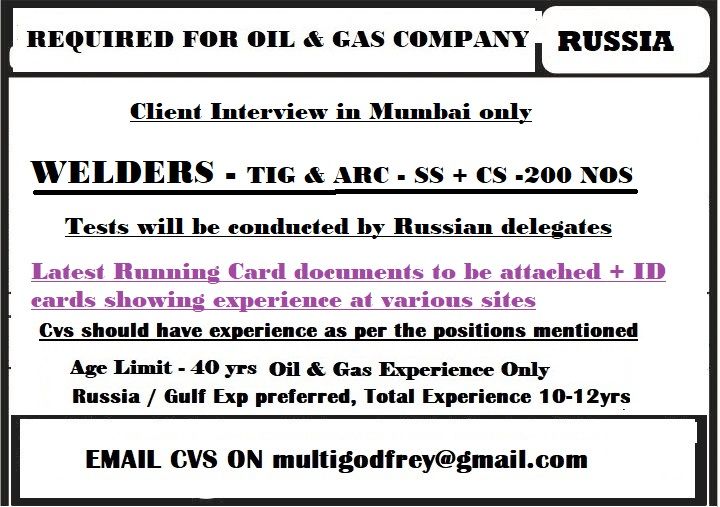 CLIENT INTERVIEW FOR RUSSIA – Googal Jobs