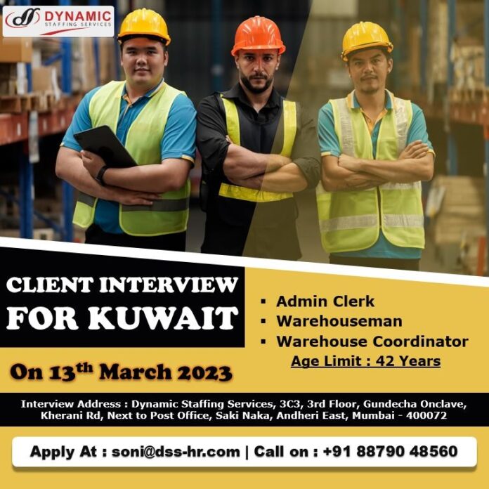 Client interview for Kuwait at Mumbai - Googal Jobs