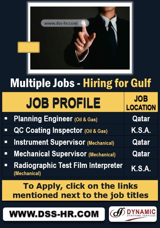 Multiple Jobs in Gulf - Googal Jobs
