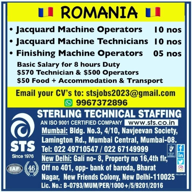 URGENT HIRING FOR ROMANIA  – Googal Jobs